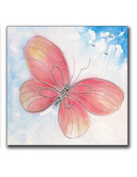 CUADRO MARIPOSA SET DE DOS 60x60