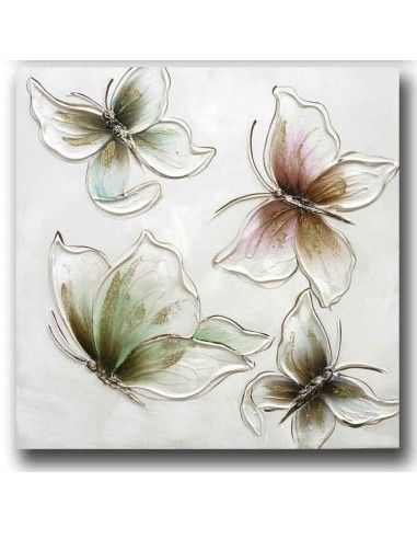 CUADRO MARIPOSAS SET DE DOS 60x60