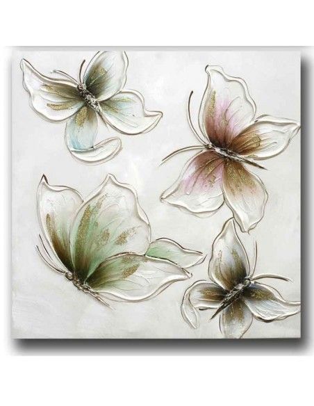 CUADRO MARIPOSAS SET DE DOS 60x60