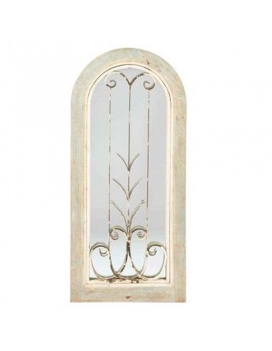 ESPEJO MADERA - METAL VINTAGE 90x39