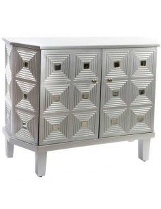 BUFFET MADERA PLATEADO 79x100
