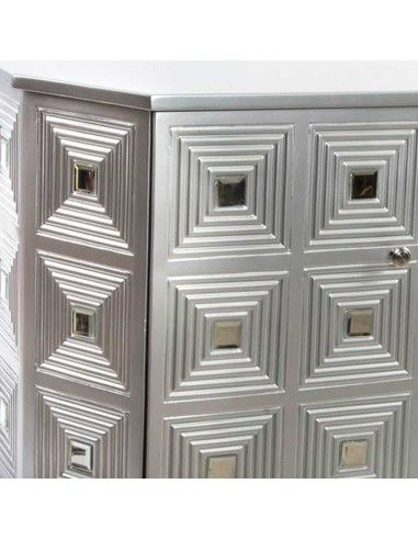 BUFFET MADERA PLATEADO 79x100