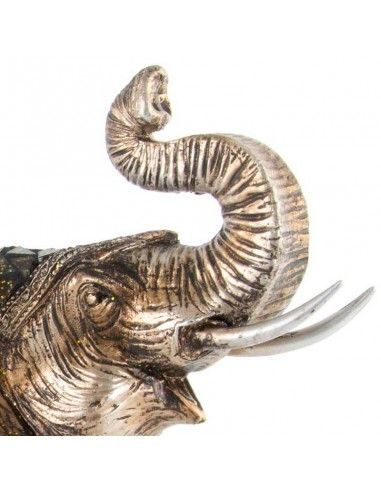 FIGURA ELEFANTE ORO ENVEJECIDO