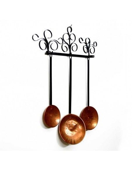ESPETERA DE COBRE CON TRES PIEZAS