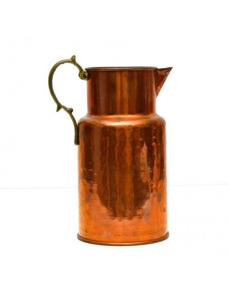 JARRA LECHERA DE COBRE CON ASA