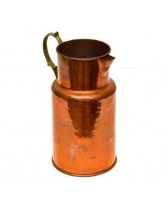 JARRA LECHERA DE COBRE CON ASA 2