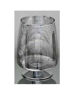 CANDELERO DE COPA PLATEADO