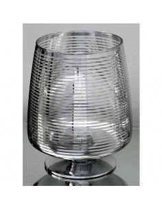 CANDELERO DE COPA PLATEADO 2