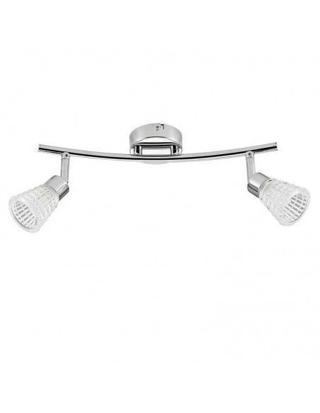 REGLETA DE DOS LUCES CROMO COLECCION GEL