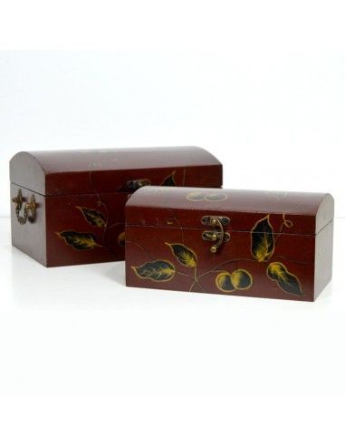 CAJA DE MADERA SET DE DOS