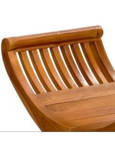 BANQUETA GRANDE DE MADERA DE TECA 2