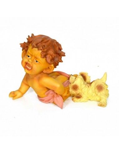 FIGURA DE NIÑOS CON PERROS