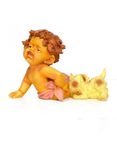 FIGURA DE NIÑOS CON PERROS