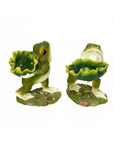 FIGURA DE RANAS PARA JARDIN