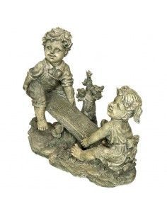 FIGURA DE NIÑOS COLUMPIANDOSE 2