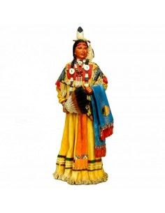 FIGURA DE INDIO APACHE A CABALLO 2