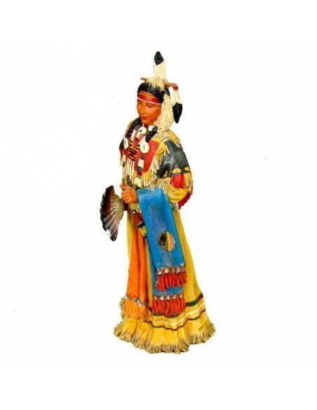 FIGURA DE INDIO APACHE A CABALLO