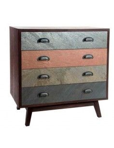 COMODA MADERA VINTAGE 80x80