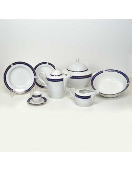 VAJILLA DE PORCELANA 83 PIEZAS