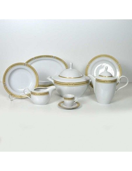 VAJILLA DE PORCELANA 83 PIEZAS