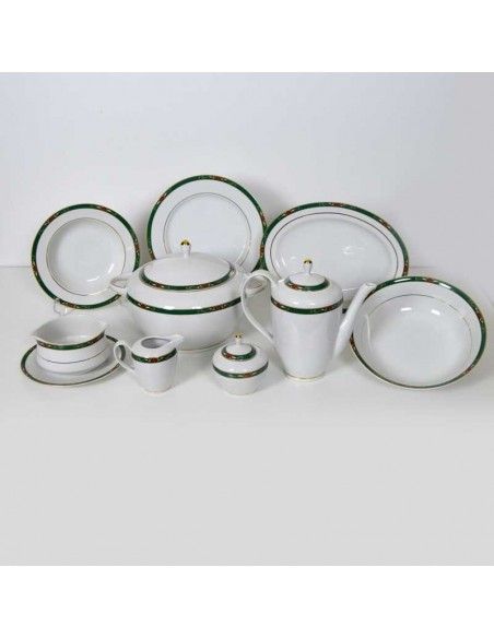 VAJILLA DE PORCELANA 83 PIEZAS