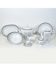 VAJILLA DE PORCELANA 83 PIEZAS