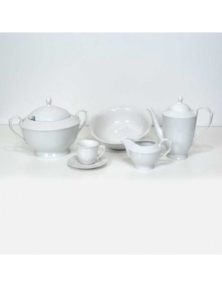 VAJILLA DE PORCELANA 83 PIEZAS