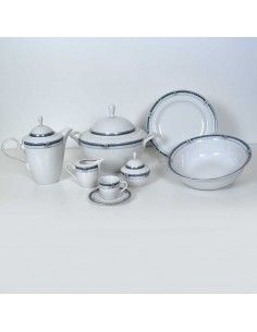 VAJILLA DE PORCELANA 83 PIEZAS