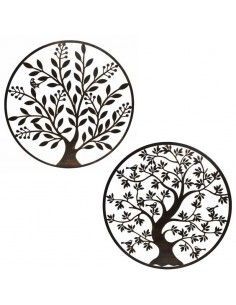 DECORATIVO PARED METAL ARBOL 100X100