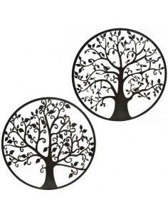 DECORATIVO PARED METAL ARBOL 100X100