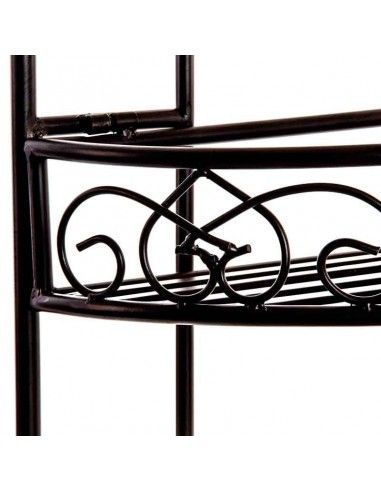 ESTANTERIA FORJA MARRON 154X73