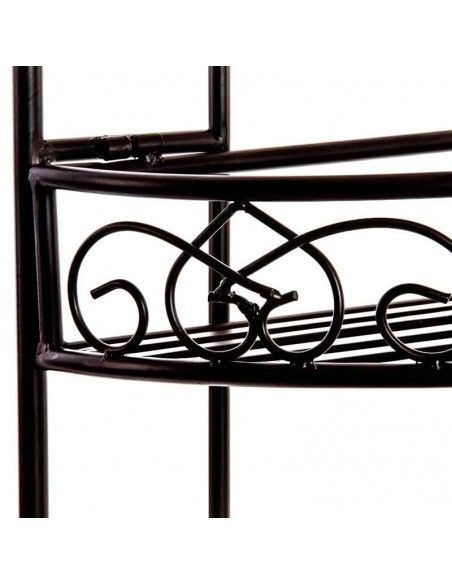 ESTANTERIA FORJA MARRON 154X73