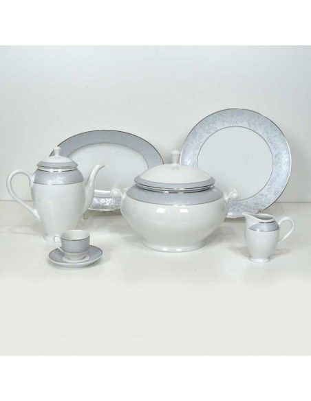VAJILLA DE PORCELANA 83 PIEZAS