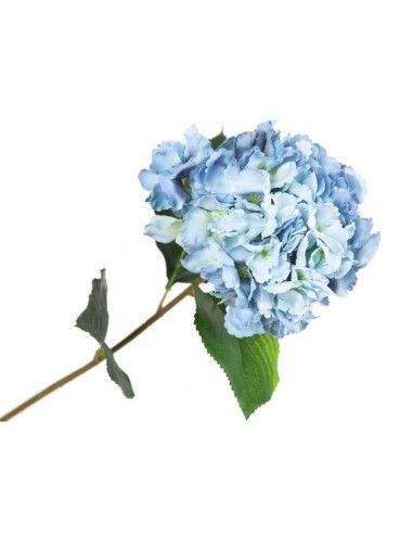 FLOR HORTENSIA ROSA O AZUL