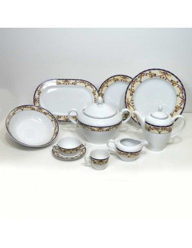 VAJILLA DE PORCELANA 83 PIEZAS