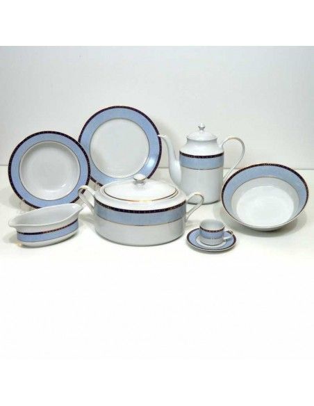 VAJILLA DE PORCELANA 83 PIEZAS