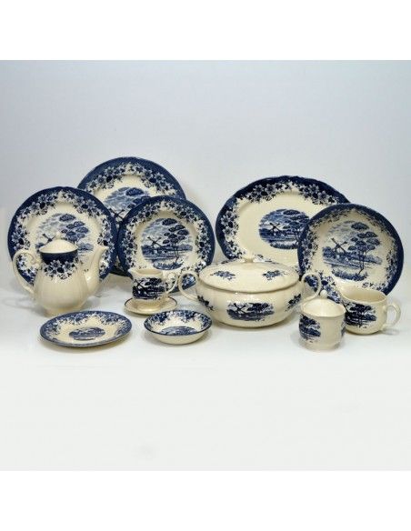 VAJILLA DE PORCELANA 83 PIEZAS