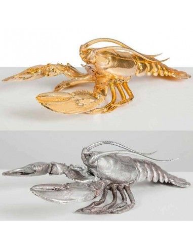 FIGURA LANGOSTA PLATA O DORADO