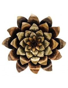 DECORATIVO PARED METAL FLORES