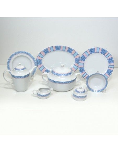 VAJILLA DE PORCELANA 83 PIEZAS