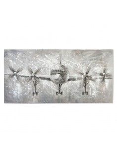 CUADRO LIENZO AVION 200x100