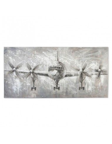 CUADRO LIENZO AVION 200x100