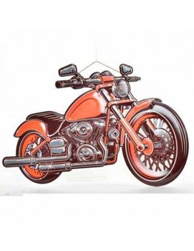 DECORATIVO PARED MOTO CLASICA