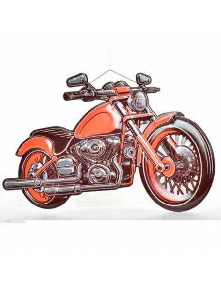 DECORATIVO PARED MOTO CLASICA