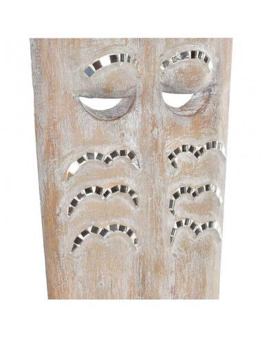 MASCARA MADERA EN SOPORTE