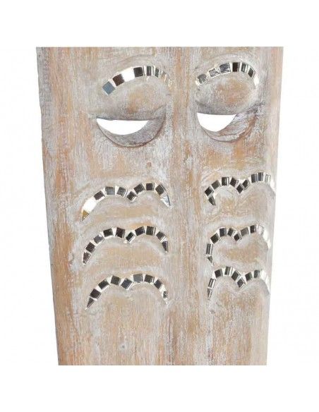 MASCARA MADERA EN SOPORTE