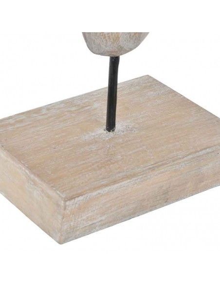 MASCARA MADERA EN SOPORTE
