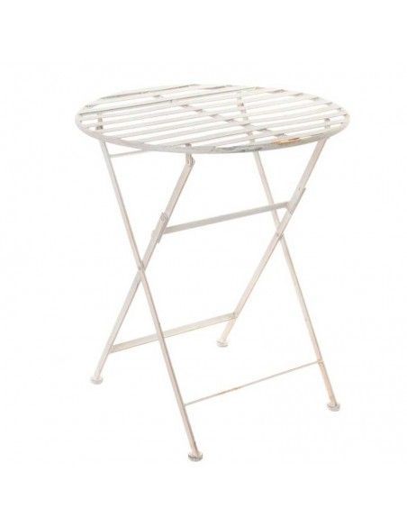 MESA FORJA PLEGABLE GRIS 69X60