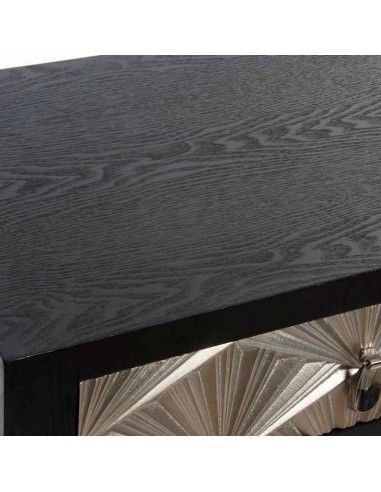 CONSOLA MARRON-PLATA 82x115