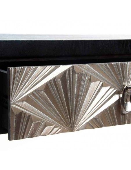 CONSOLA MARRON-PLATA 82x115